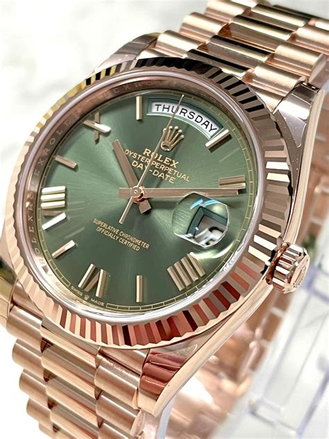 rose gold mens rolex